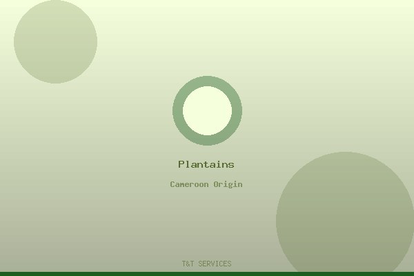 Plantains